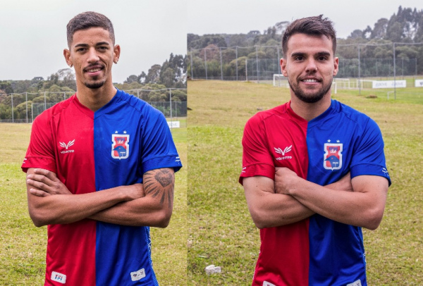 Marquinhos e Rodrigo: reforços do Paraná Clube