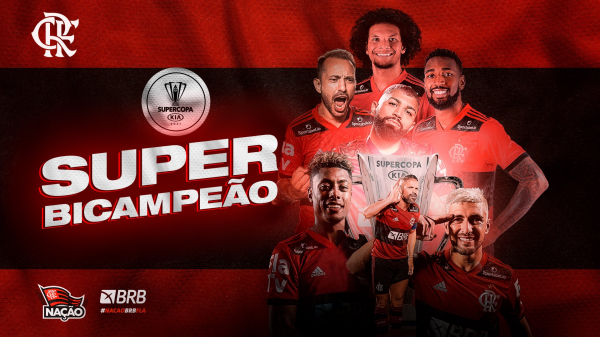 Flamengo comemora o título