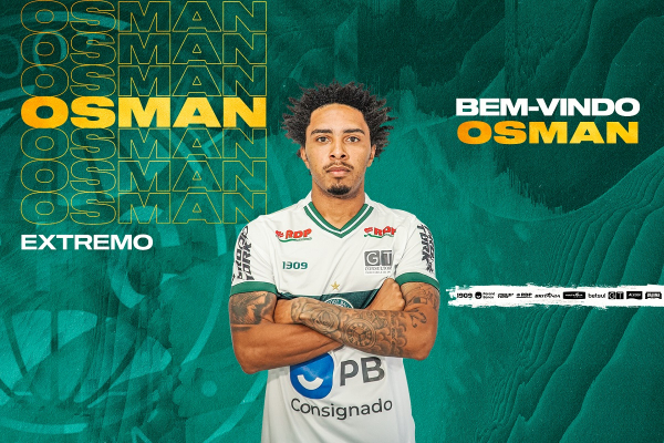 Osman: apenas um jogo como titular em 2020