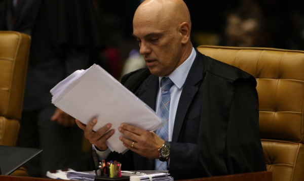 O ministro Alexandre de Moraes
