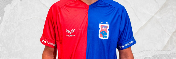 A camisa com a nova marca