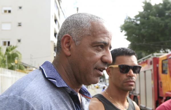 O sargento Marcos Rogério Bezerra: vizinho do prédio ajudou a socorrer vítimas de explosão