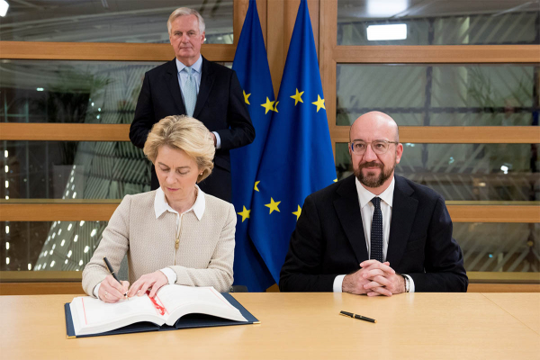 Ursula von der Leyen e Charles Michel