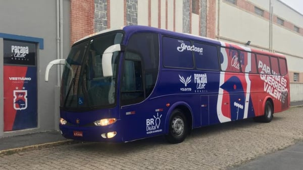 O ônibus da parceria com a Graciosa