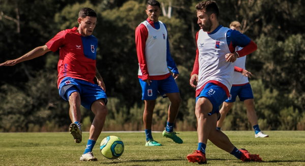 Treino do Paraná Clube