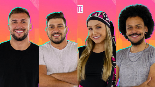 Arthur, Caio, Carla e João Luiz