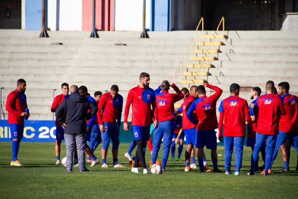 Treino do Paraná Clube
