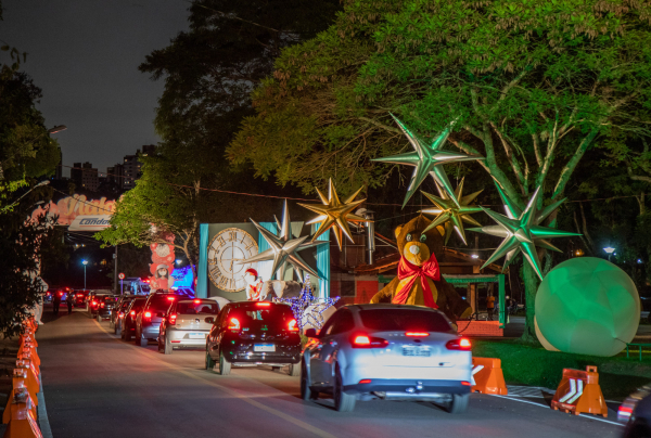 Espetáculo drive-thru Experiência de Natal no Parque Náutico também já está com reserva on-line aberta em sua área no site do Natal.