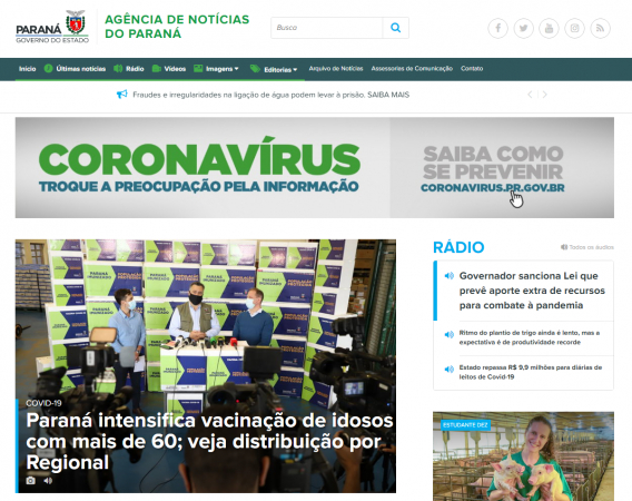 Sites do governo foram tirados do ar ontem à noite após invasão