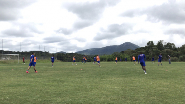 Treino do Paraná Clube