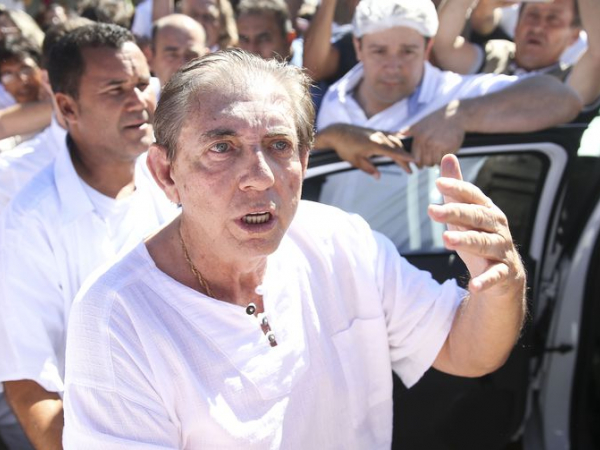 O médium João de Deus, em Abadiânia.