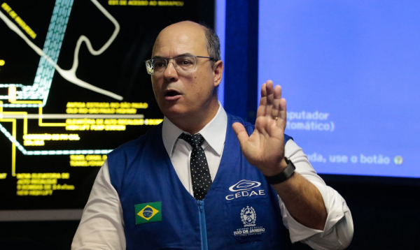 Witzel: governador do RJ classificou a operação como um ato de perseguição política do presidente