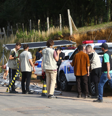 Filmagem de uma ação policial para um vídeo na internet: profissional tem um amplo campo de trabalho