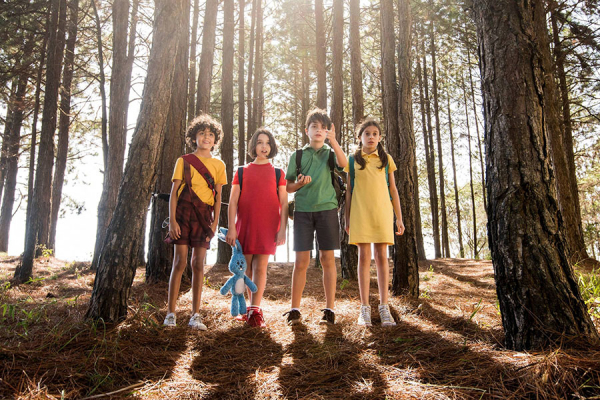 Cascão, Mônica, Cebolinha e Magali em suas versões live-action: um filme sobre amizade acima de tudo