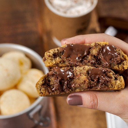 O maravilhoso Cookie com sorvete, da Cookieshop