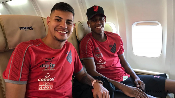 Bruno Guimarães e Wellington