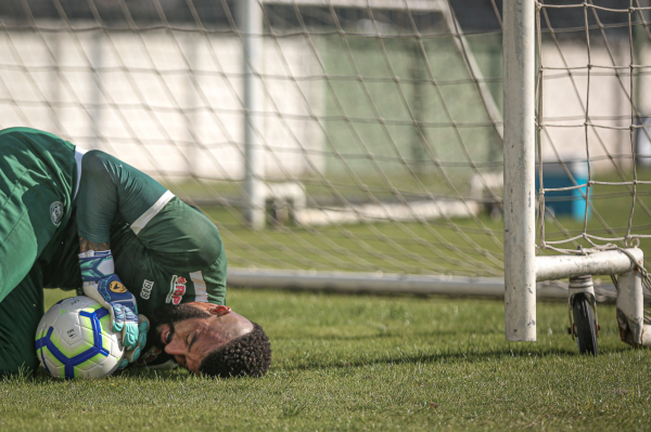 Muralha em treino do Coritiba