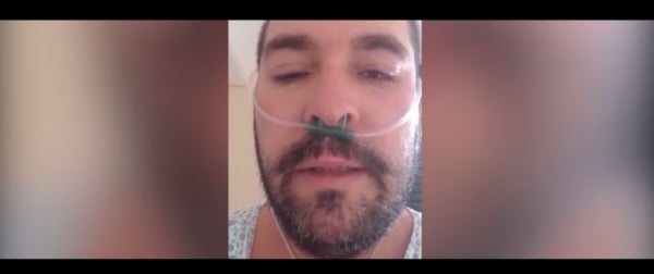 Fernando Basto de Oliveira foi internado na segunda-feira