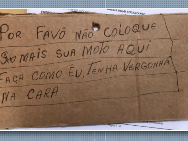 O bilhete da discórdia