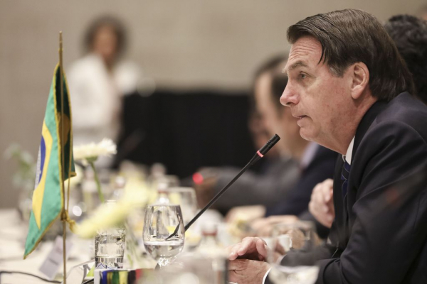 Bolsonaro comemorou o aumento na procura de viagens ao Brasil por parte de turistas da Austrália, Canadá, Estados Unidos e Japão