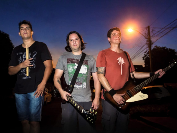 A banda 3 Palito: atração no Pitch Day