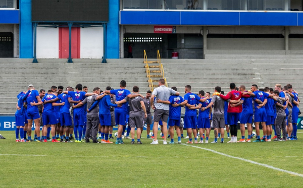 Treino na Vila Capanema, antes da pausa para o Coronavírus