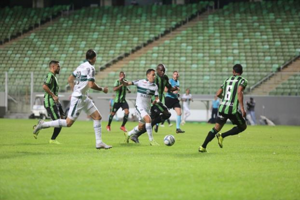 América 1 x 1 Coritiba