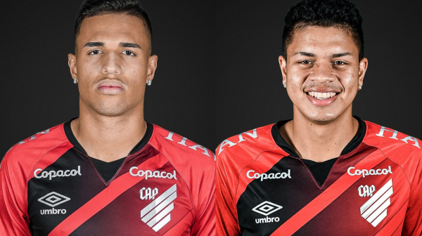 Vinicius Kaue e Renan Viana: dois atacantes de 18 anos