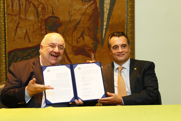 Greca e o desembargador Souza Netto