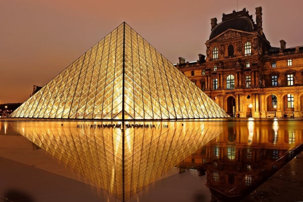 Museu do Louvre, em Paris.