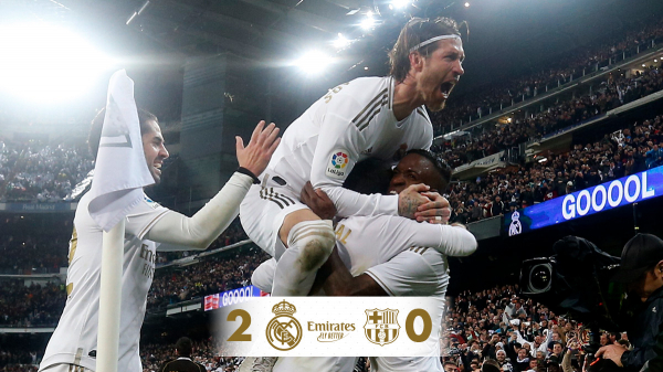 Com gol de Vinicius Junior, Real vence Barcelona e retoma ...