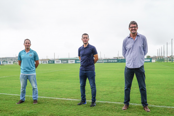 Pignataro, Gasparino e Aquino: novos gerentes do Coritiba