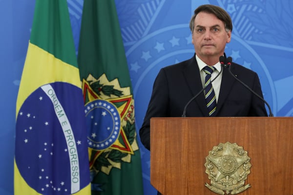 Bolsonaro: resposta foi dada ao ser perguntado se tem intenção de golpe de Estado