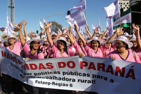 agroecologia, sustentabilidade, conservação do meio ambiente e igualdade de raça e gênero são pautas da marcha.