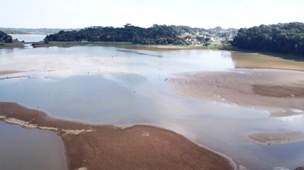 Barragem do Passaúna com nível baixo já no início de março