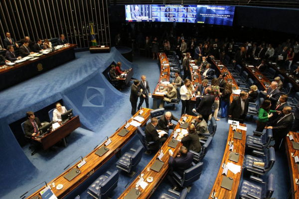Sessão do Senado nesta quarta-feira