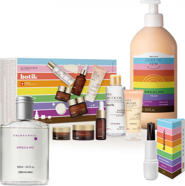 Produtos Boticário linha Orgulho
